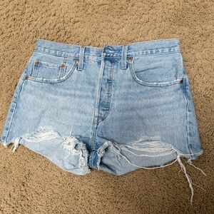 Levi's button-fly 501 Jean Shorts